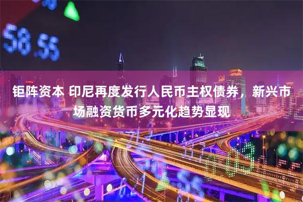 钜阵资本 印尼再度发行人民币主权债券，新兴市场融资货币多元化趋势显现