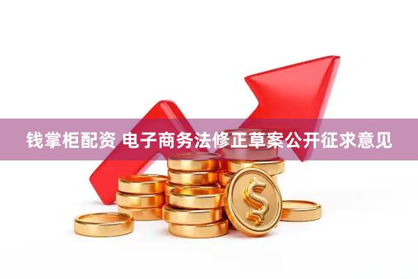 钱掌柜配资 电子商务法修正草案公开征求意见